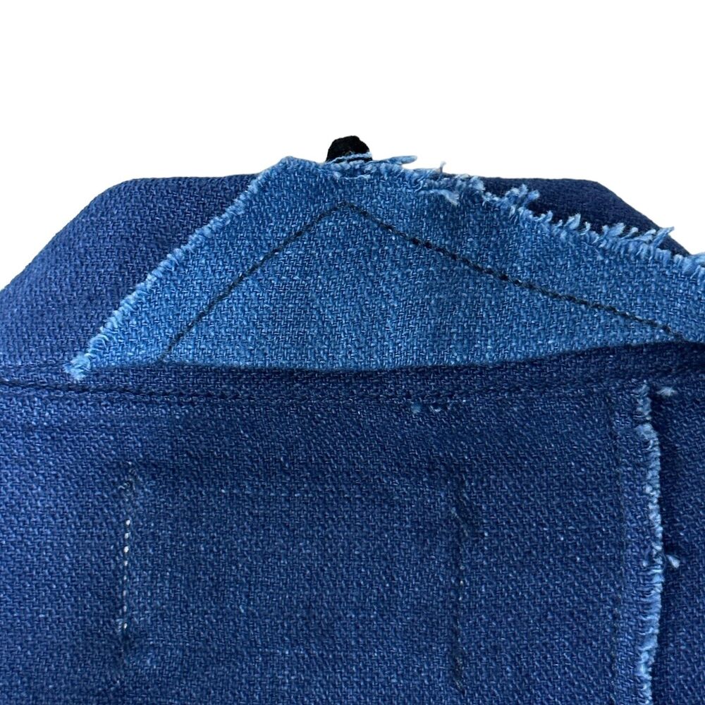 Sandrine Rose Patchwork Button Up Shacket Tunic D… - image 9